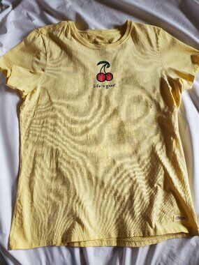 Life is good-sz L tee shirt